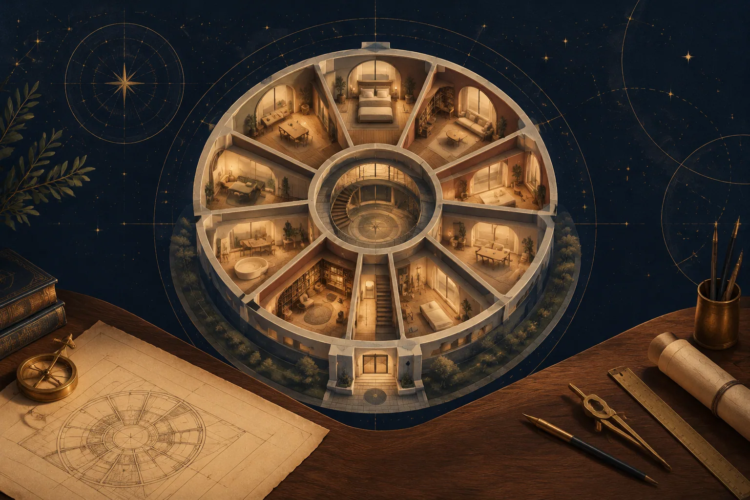 The 12 houses astrology guide: how every room of your life works