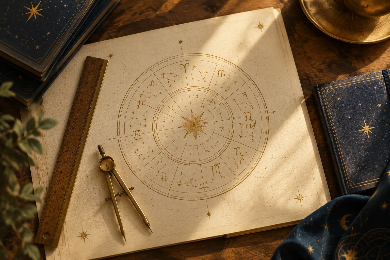 Como ler mapa astral: guia prático passo a passo para iniciantes