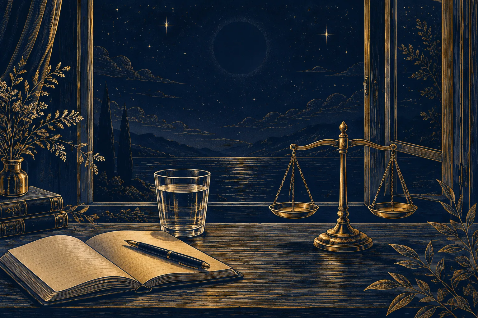 Lua nova em Libra: ritual prático para cultivar harmonia sem se anular