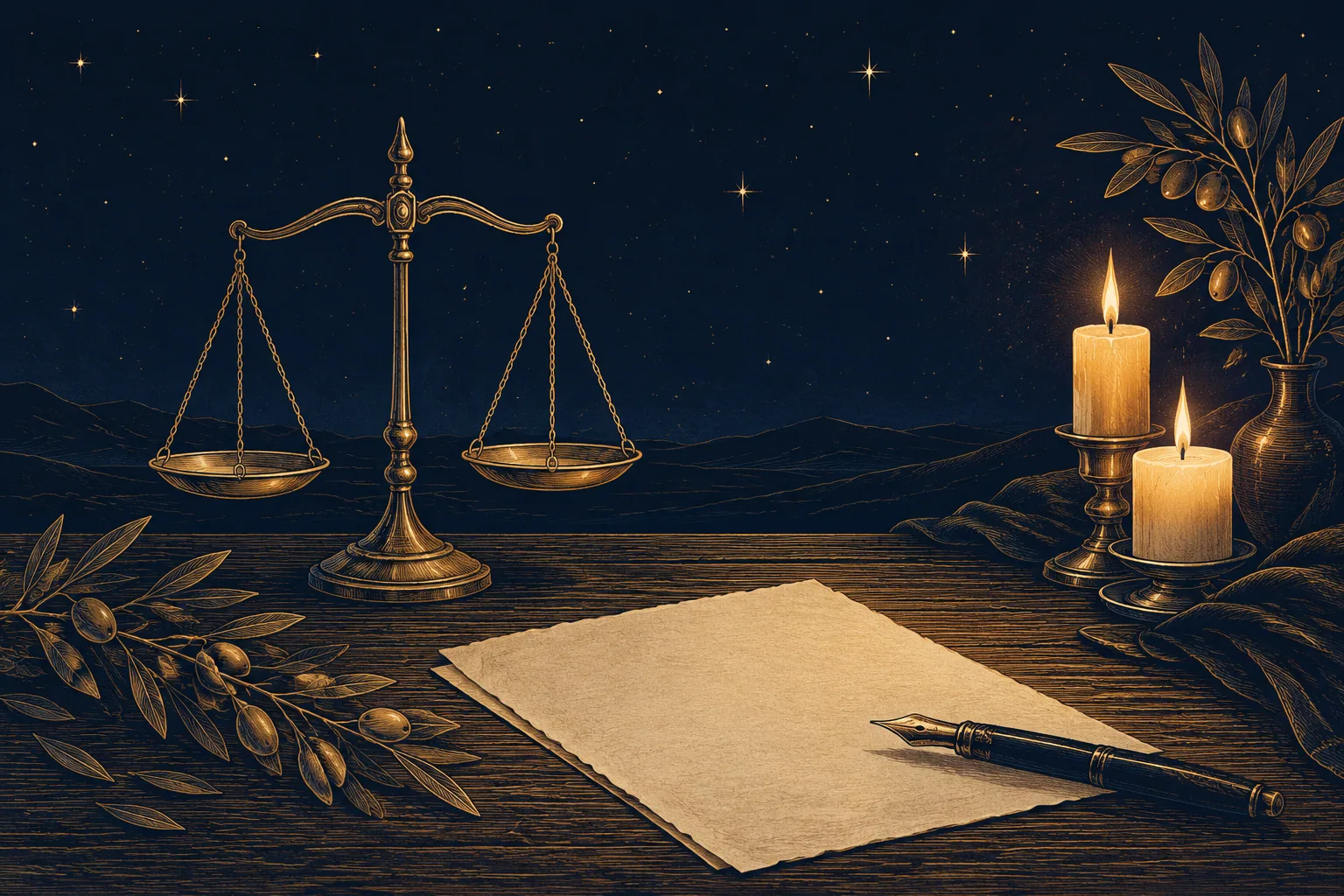 Luna nueva en Libra de octubre 2026: cómo sembrar intenciones para equilibrar tus relaciones