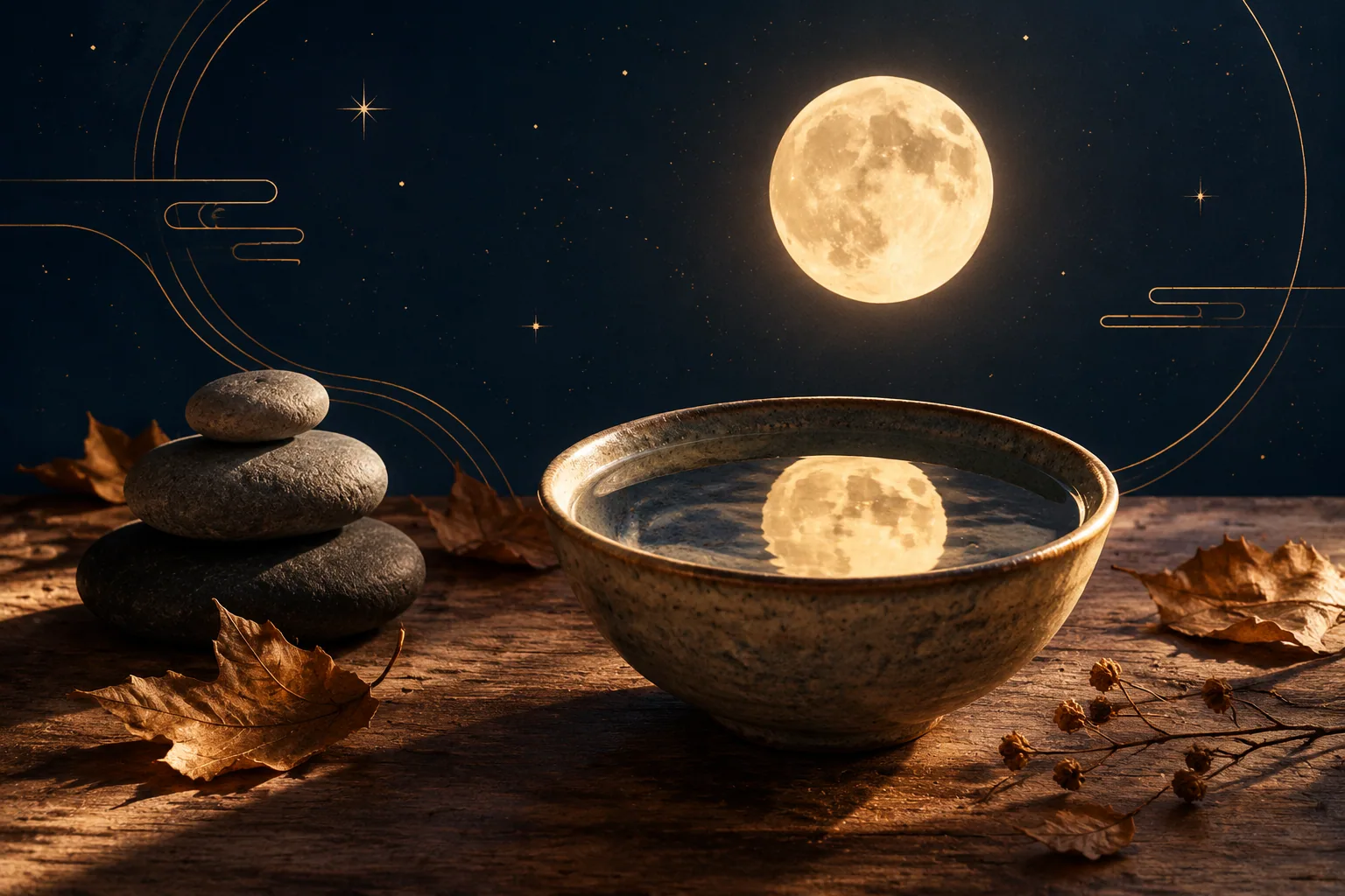 Luna piena in Toro ottobre 2026: stabilità materiale e radici