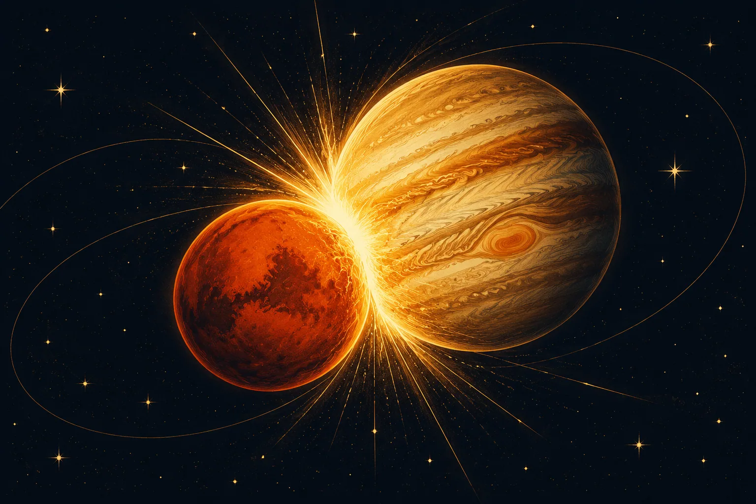 Mars Konjungsi Jupiter 2026: Strategi Meluncurkan Proyek Besar dengan Energi Maksimal
