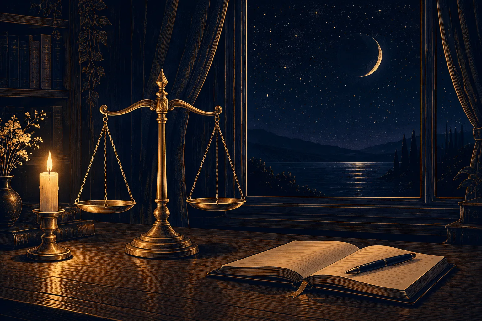 Nouvelle Lune en Balance du 10 octobre : comment poser des limites saines sans culpabiliser