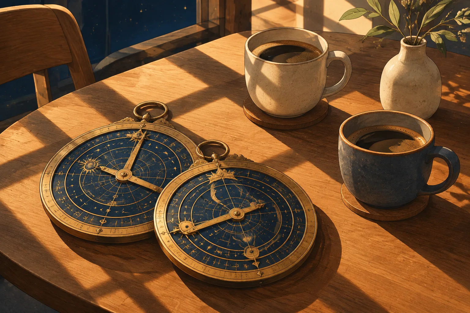 Synastry chart basics: how to compare two birth charts