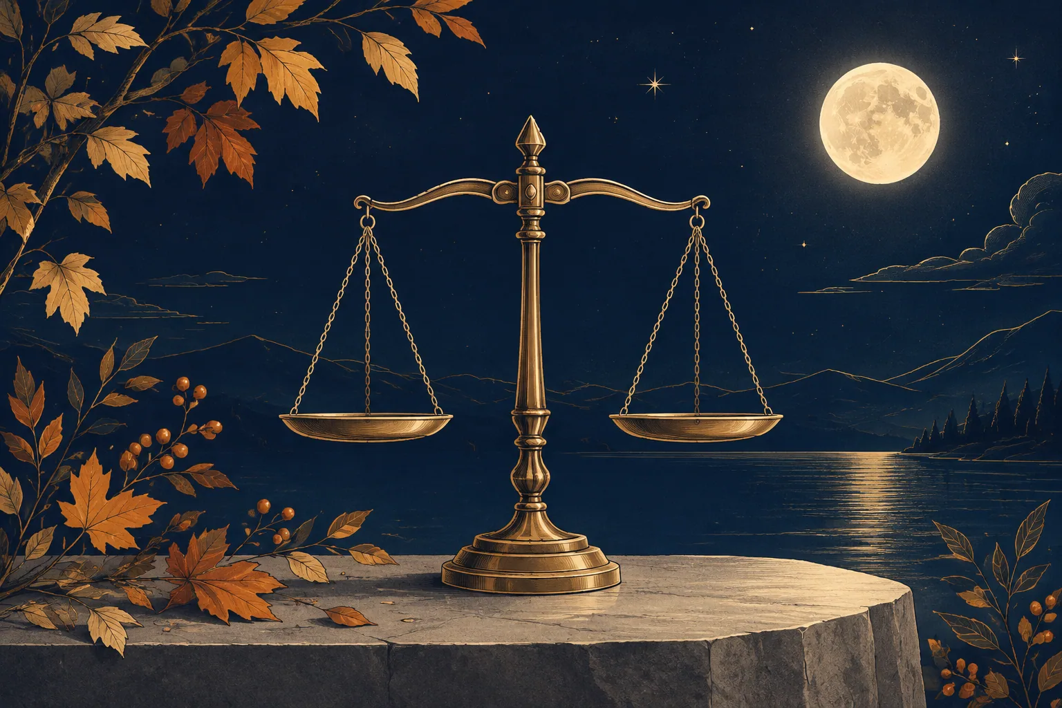 Trăng non Thiên Bình 10/10/2026: Đặt lại ranh giới để chữa lành các mối quan hệ